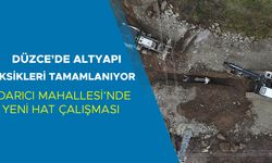 250 METRE KANALİZASYON HATTI DÖŞENİYOR