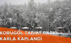 KAR YAĞIŞI SONRASI KARTPOSTALLIK MANZARALAR OLUŞTU