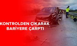 KAZA YAPAN OTOMOBİLE CİP ÇARPTI