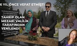 KABRİ BAŞINDAKİ ANMAYA VALİ ASLAN DA KATILDI