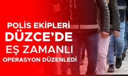 ÇOK SAYIDA ŞÜPHELİ GÖZALTINA ALINDI…