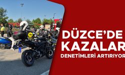 TRAFİK EKİPLERİ MOTOSİKLETLERE YÖNELİK DENETİM GERÇEKLEŞTİRDİ