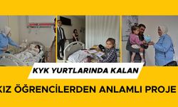 HASTA ÇOCUKLAR İÇİN HAREKETE GEÇTİLER