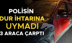 EHLİYETSİZ SÜRÜCÜ KOVALAMACA SONUCU YAKALANDI
