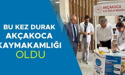 KAYMAKAM VE BAŞKAN DA STANDI ZİYARET ETTİ