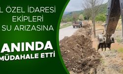 ÇALIŞMALARIN ARDINDAN KÖYE YENİDEN SU VERİLDİ