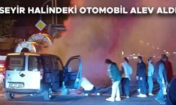 YANGINDA HAFİF TİCARİ ARAÇ KULLANILAMAZ HALE GELDİ