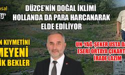 DÜZCE’NİN BU NİMETİNİ HEBA ETMEYELİM