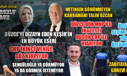 CHP’NİN DÜZCE MİTİNGİ KEŞİR’İN ŞENGÜLOĞLU’NUN ESERİ