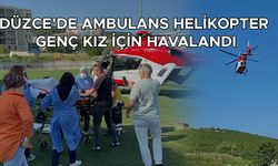 TEDAVİ GÖREN GENÇ KIZ İZMİR’E SEVK EDİLDİ