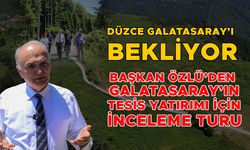 GALATASARAY TESİSİ İÇİN UYGUN YERLER BELİRLENDİ