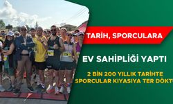 2 BİN 200 YILLIK TARİHTE SPORCULAR KIYASIYA TER DÖKTÜ