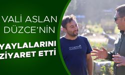 VATANDAŞLARLA SOHBET EDEN ASLAN’DAN “DOĞAYI KORUYUN” MESAJI