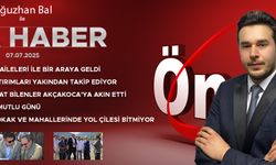 7 TEMMUZ 2025 ÖNCÜ ANA HABER