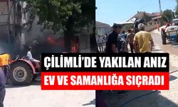 KÖYLÜLER YANGINI SÖNDÜRMEK İÇİN SEFERBER OLDU