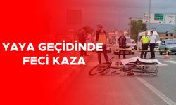 SERVİS ARACININ ÇARPTIĞI YAYA HAYATINI KAYBETTİ