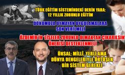 “EĞİTİM SİSTEMİ OLMAZSA, EĞİTİLEN TOPLUMUN UŞAĞI OLURUZ”