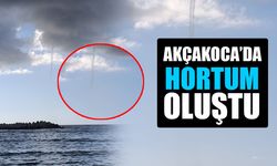 AÇIKTA OLUŞAN HORTUM KARADAN GÖRÜNDÜ