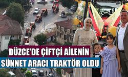 TRAKTÖRLÜ KONVOY RENKLİ GÖRÜNTÜLERE SAHNE OLDU