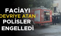YANGIN DOĞALGAZ HATTINA SIÇRAMADAN SÖNDÜRÜLDÜ