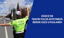 DÜZCE’DE 440 HIZLI SÜRÜCÜ RADARA YAKALANDI