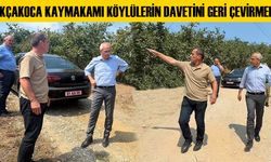 KÖYE GİDEREK YAŞANAN SORUNLARI YERİNDE İNCELEDİ