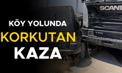 KAMYON İLE PANELVAN ÇARPIŞTI: 2 YARALI