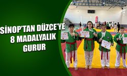 DÜZCELİ MİNİK KURAŞÇILARDAN MADALYA YAĞMURU