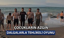 MARDİN’İN SICAĞINDAN KAÇTILAR KENDİLERİNİ KARADENİZ’İN AZGIN DALGALARINA BIRAKTILAR