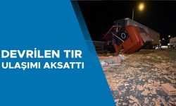 YOLA TUĞLALAR DÖKÜLDÜ
