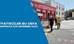 KIZILAY’IN AZALAN KAN STOKLARINA İTFAİYECİLERDEN TAKVİYE