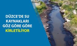 YIĞILCA’DA SU KAYNAĞINA ATIK YAĞ DÖKÜLDÜ…