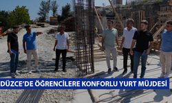 AKÇAKOCA YURT İNŞAATI PLANLANAN TAKVİME GÖRE İLERLİYOR