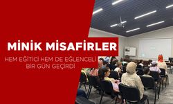 MİNİK MİSAFİRLER HEM EĞİTİCİ HEM DE EĞLENCELİ BİR GÜN GEÇİRDİ
