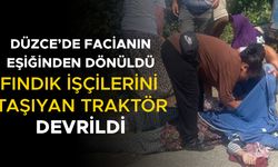 MEYDANA GELEN KAZADA 8 FINDIK İŞÇİSİ YARALANDI