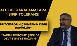 “TAKIMI BORÇSUZ ŞEKİLDE DEVRETMEYE HAZIRIM”