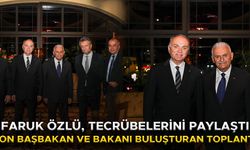 SON BAŞBAKAN VE BAKANI BULUŞTURAN TOPLANTI
