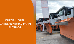 DÜZCE İL ÖZEL İDARESİ’NİN ARAÇ PARKI BÜYÜYOR