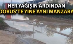 YOLLAR GÖLE DÖNDÜ, İŞÇİLER ÇALIŞTIKLARI FABRİKALARA GİTMEKTE ZORLANDI
