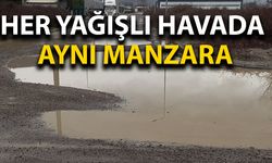 DORÜS BÖLGESİ’NDE YOLLAR GÖLE DÖNDÜ