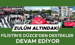 İMAM HATİP LİSESİ ÖĞRENCİLERİNDEN GAZZE’YE DESTEK YÜRÜYÜŞÜ
