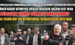 CUMHURBAŞKANININ SÖZÜNÜ YIĞILCALILAR TAKİP EDİYOR