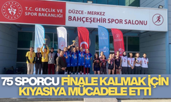 75 SPORCU FİNALE KALMAK İÇİN KIYASIYA MÜCADELE ETTİ