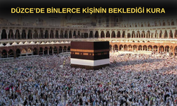 DÜZCE’DE BİNLERCE KİŞİNİN BEKLEDİĞİ KURA