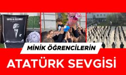 ANAOKULUNDA DÜZENLENEN TÖRENDE DUYGUSAL ANLAR YAŞANDI