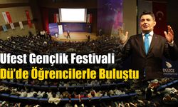 BAKAN YARDIMCISI BOYRAZ UFEST GENÇLİK FESTİVALİNDE DÜZCE ÜNİVERSİTESİ’NE KONUK OLDU