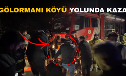ŞARAMPOLE DEVRİLEN OTOMOBİLDEKİ 2 KİŞİ YARALANDI
