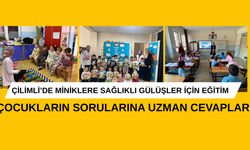 ÇİLİMLİ’DE MİNİKLERE SAĞLIKLI GÜLÜŞLER İÇİN EĞİTİM