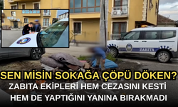 SEN MİSİN SOKAĞA ÇÖPÜ DÖKEN?
