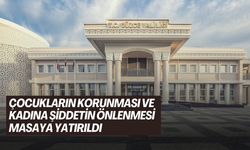 ÇOCUKLARIN KORUNMASI VE KADINA ŞİDDETİN ÖNLENMESİ MASAYA YATIRILDI